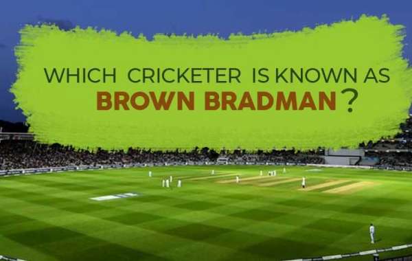 Which cricketer is known as Brown Bradman?
