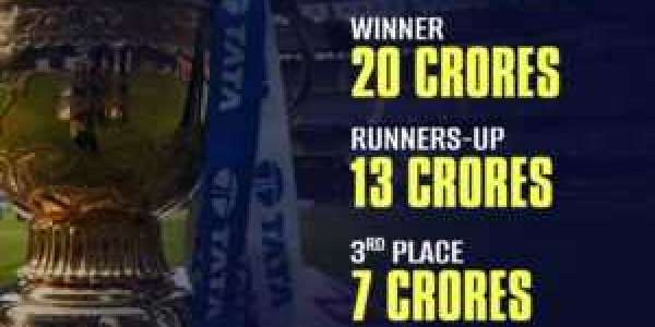 Gujarat Titans received 20 Crore. How much did other prize winners earn in Tata IPL 2022
